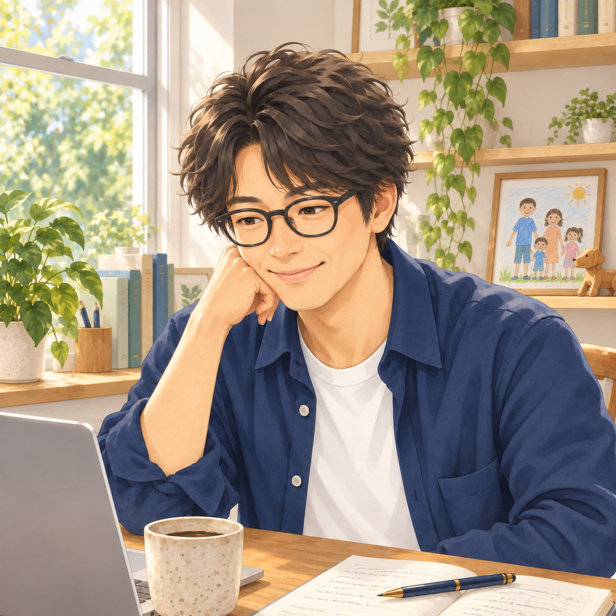 Dad in Tokyoのプロフィールイラスト